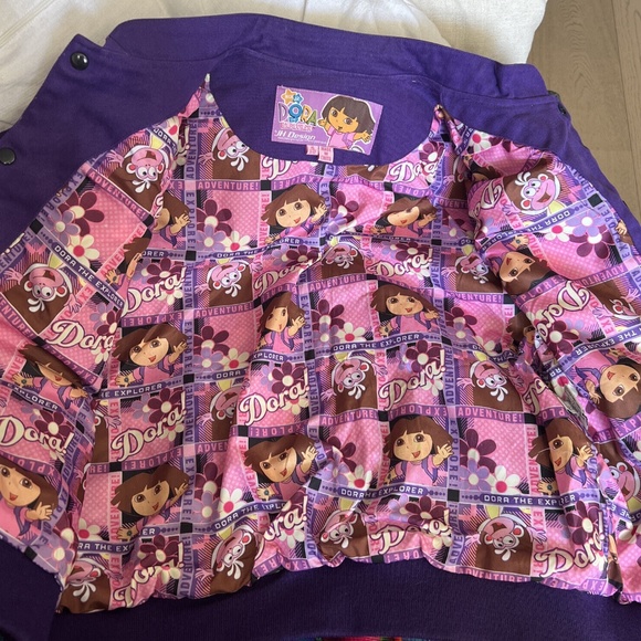 Dead Stock 2007 Dora The Explorer Jeff Hamilton Jacket Youth XL /Womens S - Picture 6 of 8